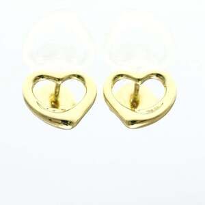 TIFFANY 18k Gold Heart Earrings